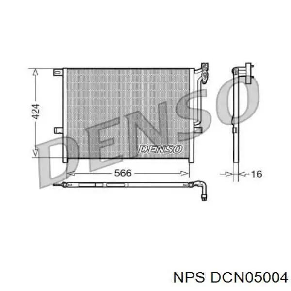 Condensador aire acondicionado DCN05004 NPS