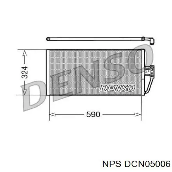 Радиатор кондиционера DCN05006 NPS