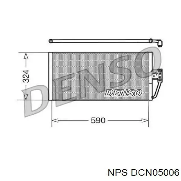Condensador aire acondicionado DCN05006 NPS