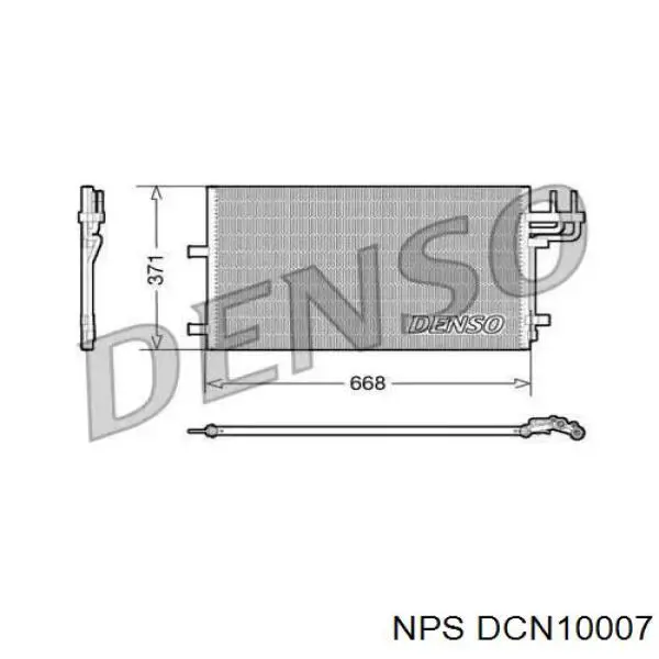 Condensador aire acondicionado DCN10007 NPS