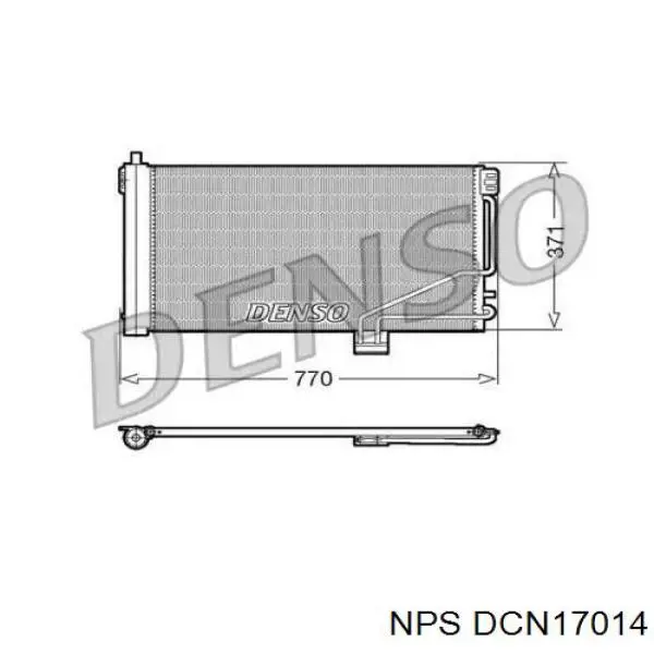 Condensador aire acondicionado DCN17014 NPS