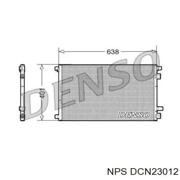 Condensador aire acondicionado DCN23012 NPS
