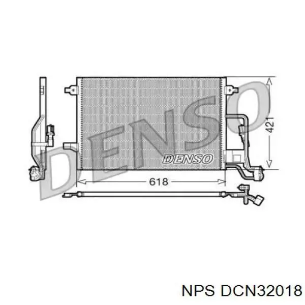 Condensador aire acondicionado DCN32018 NPS