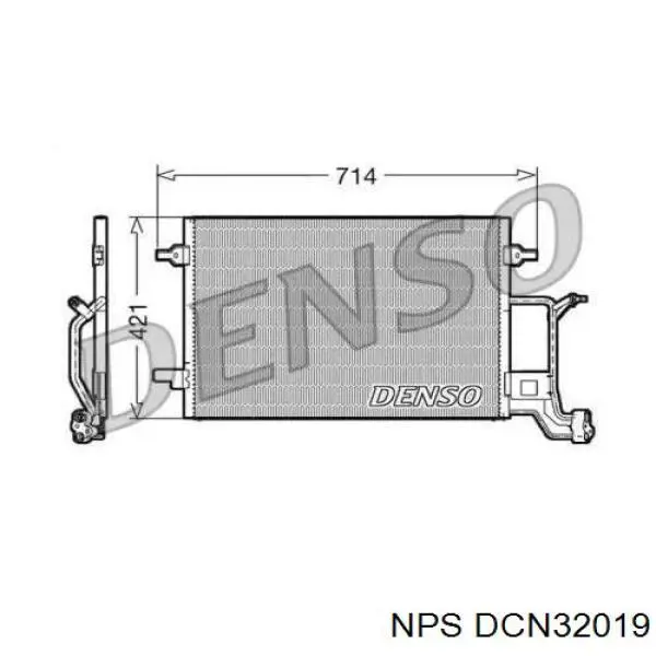 Condensador aire acondicionado DCN32019 NPS
