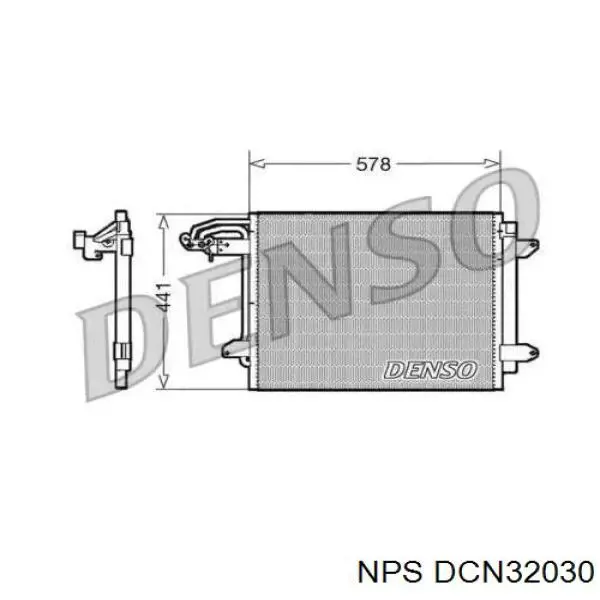 Condensador aire acondicionado DCN32030 NPS