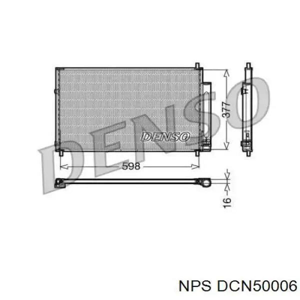 Condensador aire acondicionado DCN50006 NPS