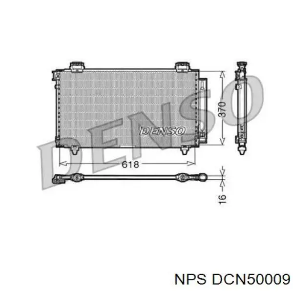 Condensador aire acondicionado DCN50009 NPS