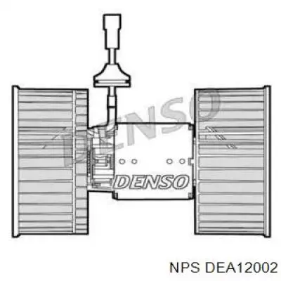 Motor eléctrico, ventilador habitáculo DEA12002 NPS