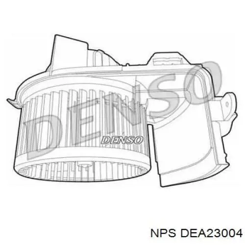 Motor eléctrico, ventilador habitáculo DEA23004 NPS