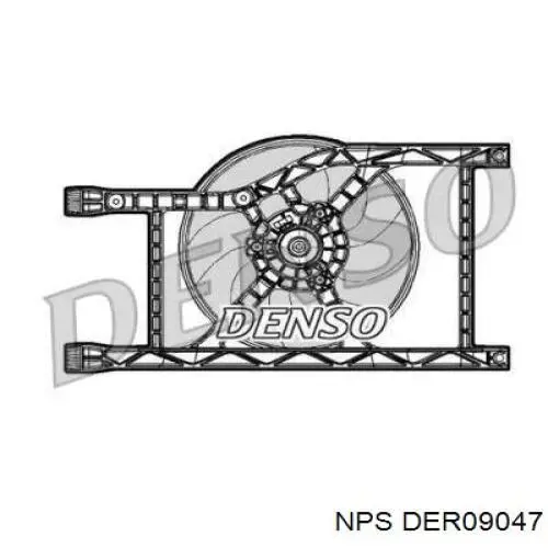 Электровентилятор охлаждения DER09047 NPS