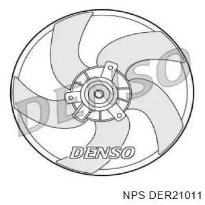 Электровентилятор охлаждения DER21011 NPS