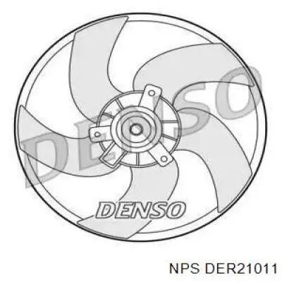 Ventilador (rodete +motor) refrigeración del motor con electromotor completo DER21011 NPS