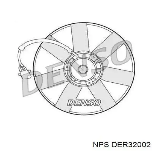 Электровентилятор охлаждения DER32002 NPS