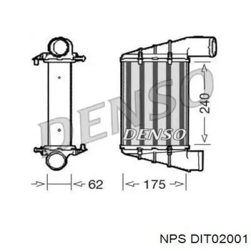 Интеркулер DIT02001 NPS