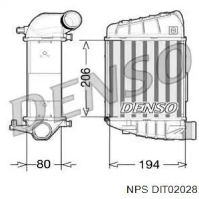 Интеркулер DIT02028 NPS