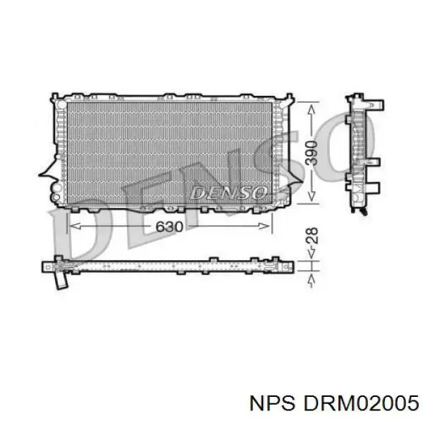 Радиатор DRM02005 NPS