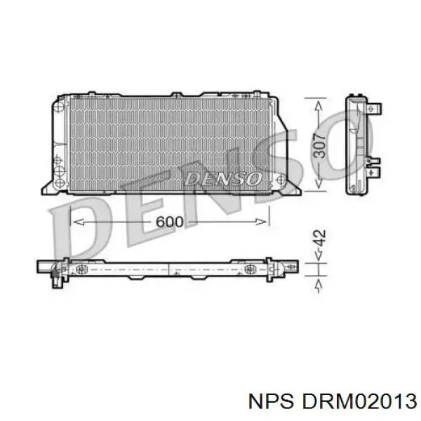 Радиатор DRM02013 NPS