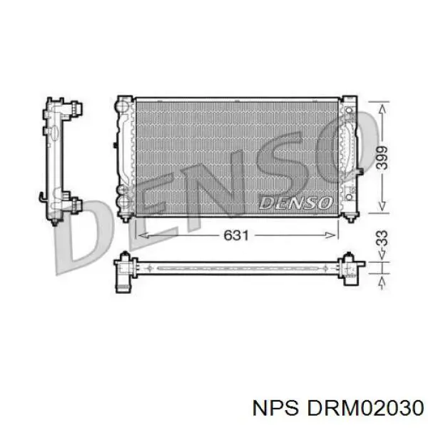 Радиатор DRM02030 NPS