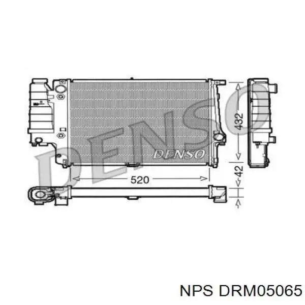 Радиатор DRM05065 NPS