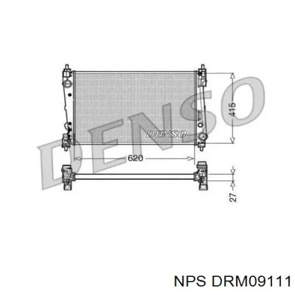 Радиатор DRM09111 NPS