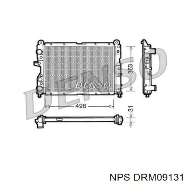 Радиатор DRM09131 NPS