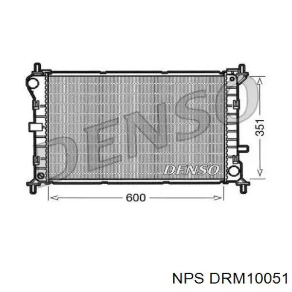 Радиатор DRM10051 NPS