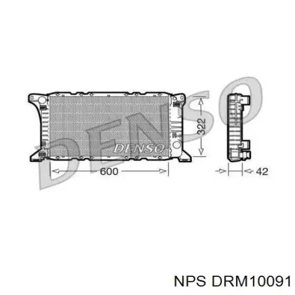 Радиатор DRM10091 NPS