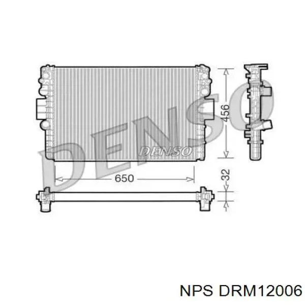 Радиатор DRM12006 NPS