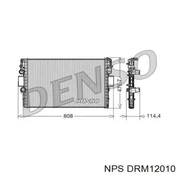 Радиатор DRM12010 NPS