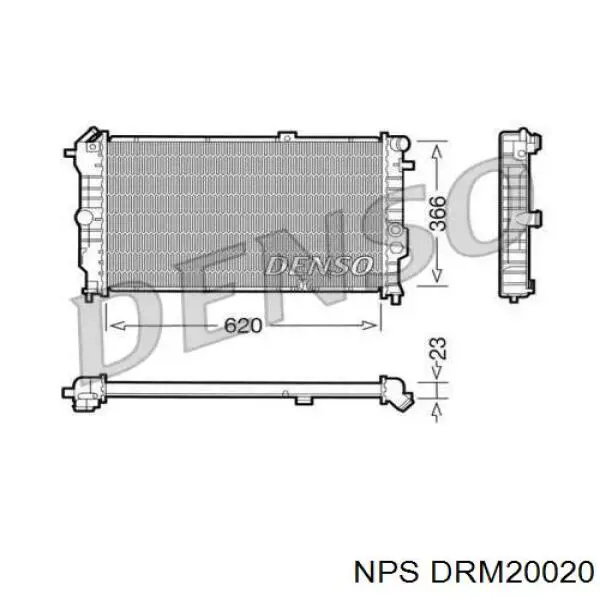 Радиатор DRM20020 NPS