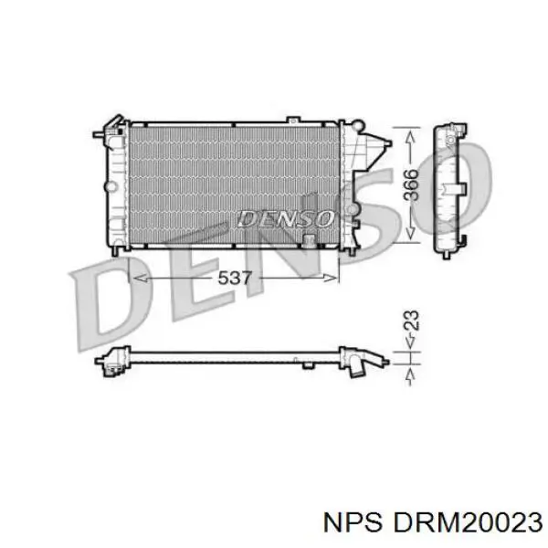 Радиатор DRM20023 NPS