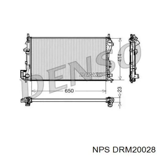 Радиатор DRM20028 NPS