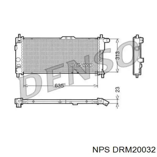 Радиатор DRM20032 NPS