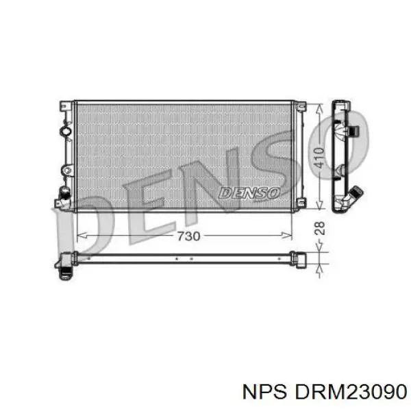 Радиатор DRM23090 NPS