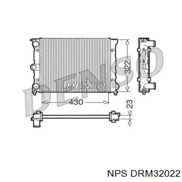 Радиатор DRM32022 NPS