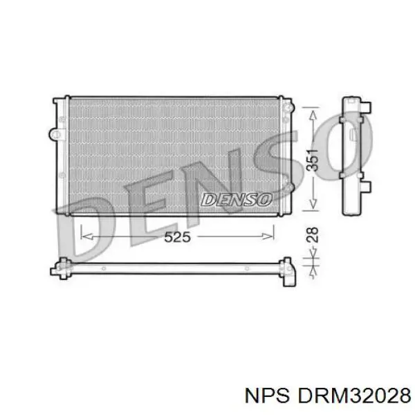 Радиатор DRM32028 NPS