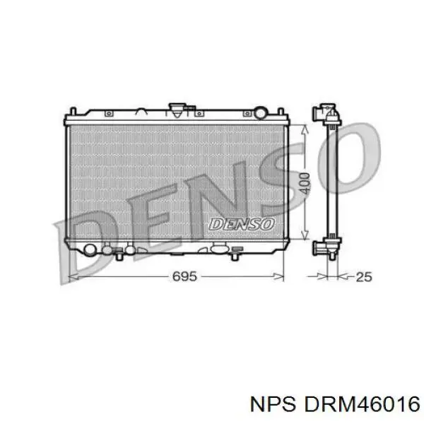 Радиатор DRM46016 NPS