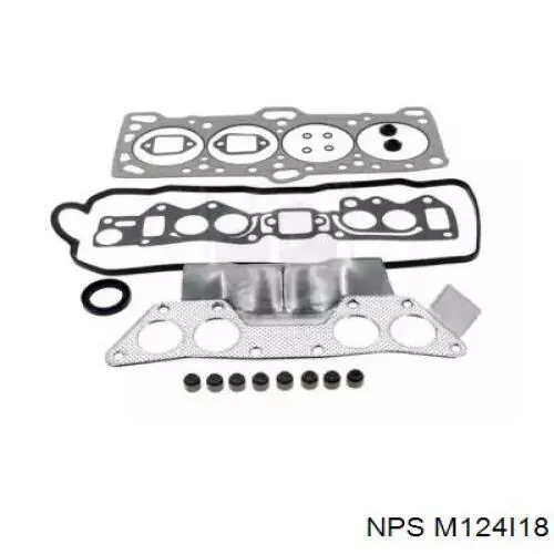 Верхний комплект прокладок двигателя M124I18 NPS