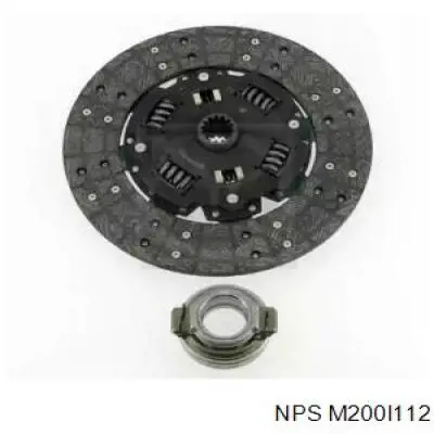 Kit de embraiagem (3 peças) KF5012 Japan Parts