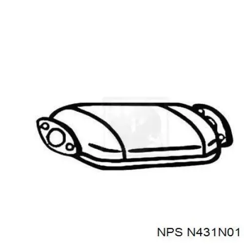 Compre 099558 Klokkerholm Convertidor - catalisador