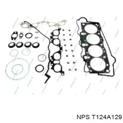 Верхний комплект прокладок двигателя T124A129 NPS