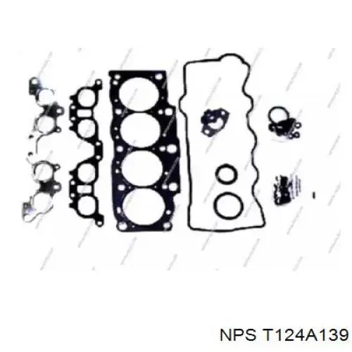 Верхний комплект прокладок двигателя T124A139 NPS