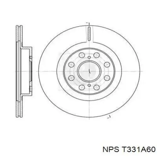 Тормозные диски T331A60 NPS