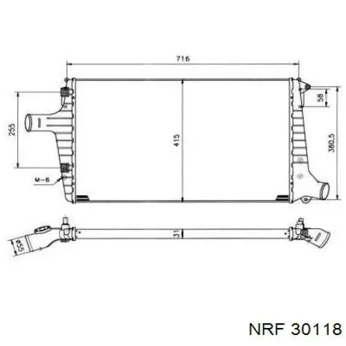 30118 NRF интеркулер