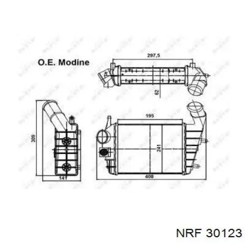 30123 NRF интеркулер