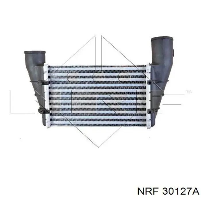 Radiador de aire de admisión 30127A NRF