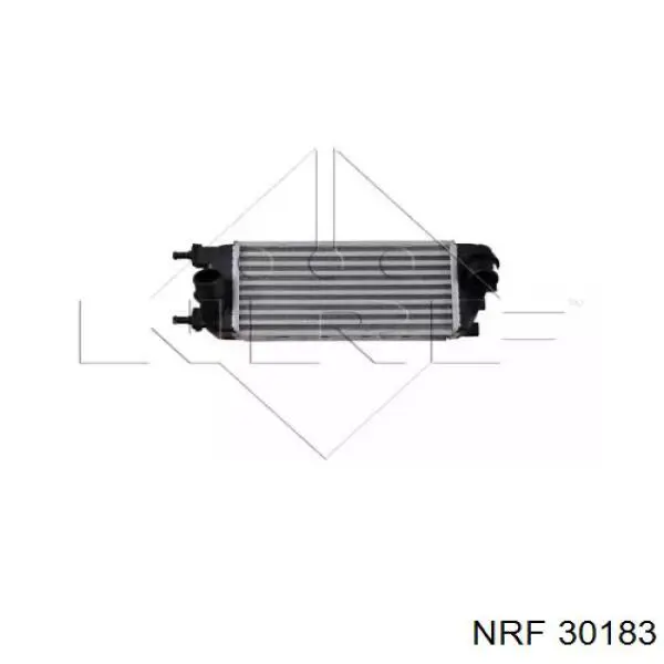 Радиатор интеркуллера на Fiat 500 C 