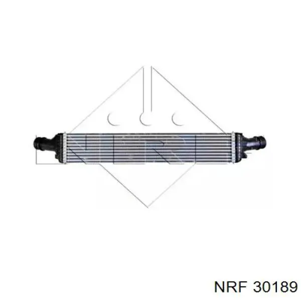 Radiador de aire de admisión 30189 NRF