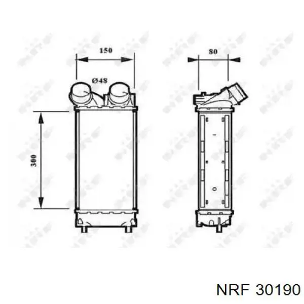 30190 NRF интеркулер