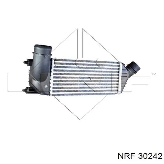 Радиатор интеркуллера NRF 30242